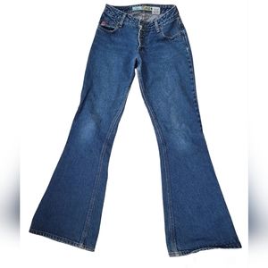 Vintage Y2K Mudd flare leg blue jeans